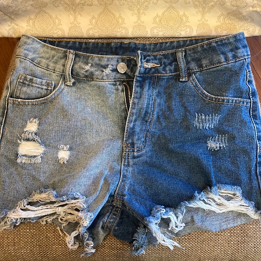 SHEIN denim shorts